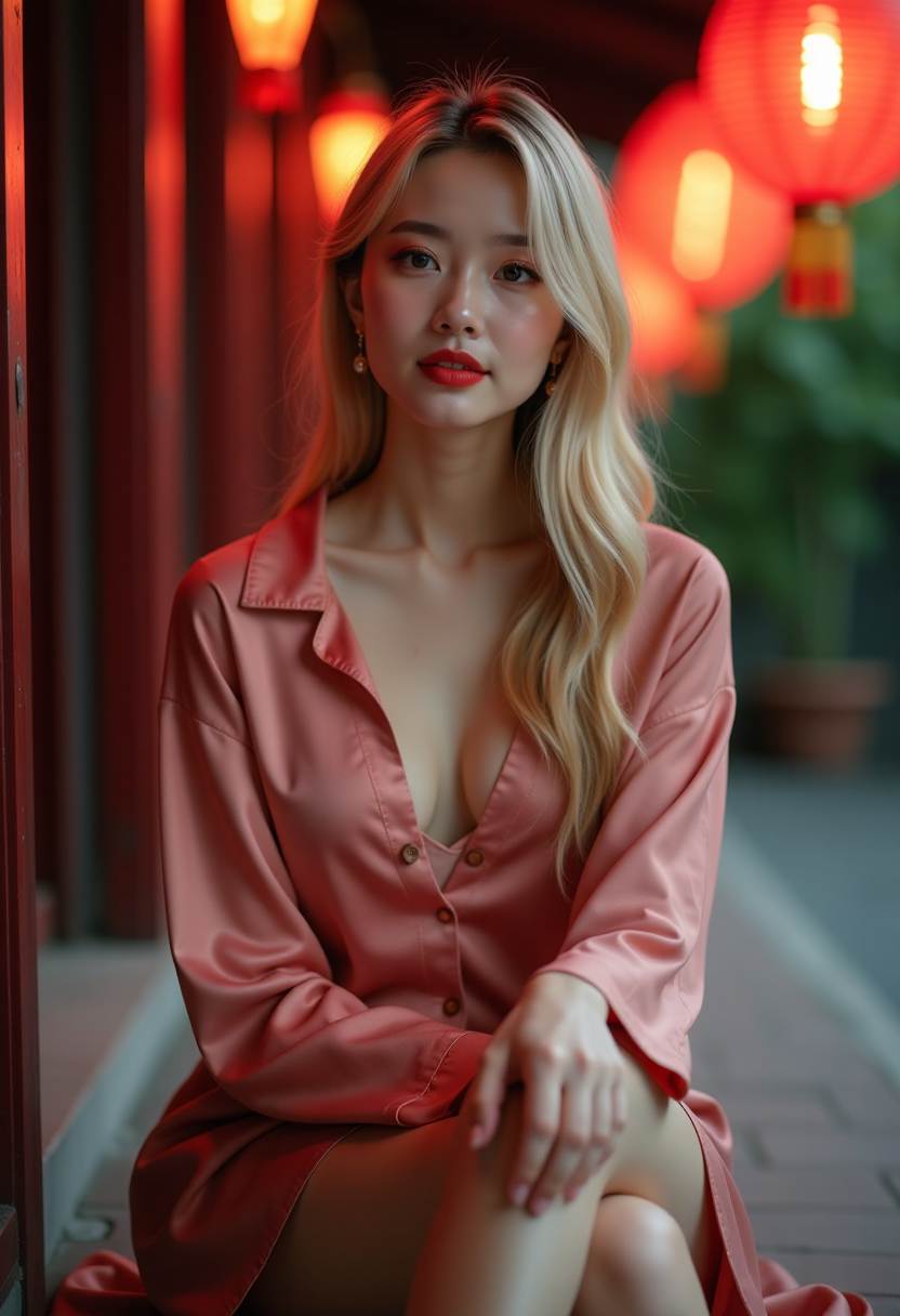 骑楼下的烟火海报